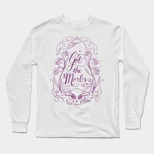 Got the Morbs Calligraphy Violet Long Sleeve T-Shirt